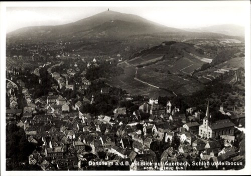 Bensheim der bergstraße - ak,