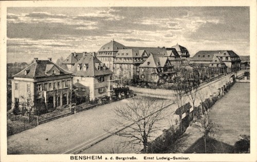 Bensheim der bergstraße - ak,