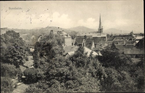 Bensheim der bergstraße - ak,