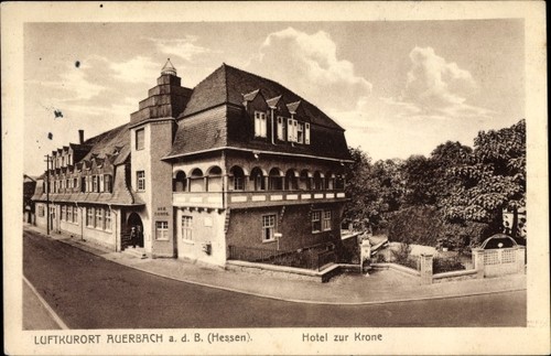 Auerbach bensheim der - ak,