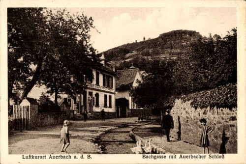 Auerbach bensheim der - ak,