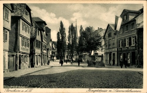 Bensheim der bergstraße - ak,