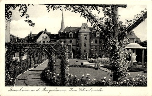 Bensheim der bergstraße - ak,