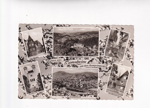 D3853 gruss aus bensheim - ak,