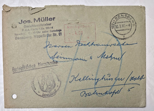 Bensberg 1960 nachfrank - 1960,