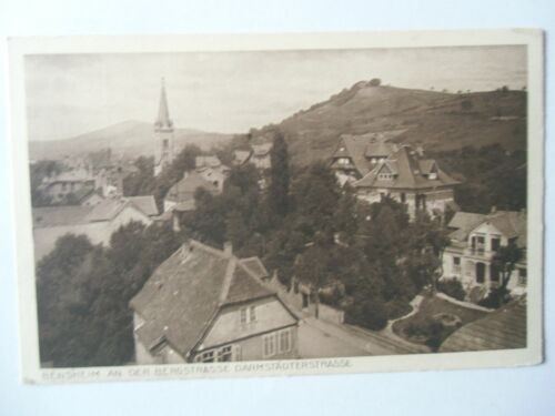 Ansichtskarte bensheim der - ansichtskarte, an