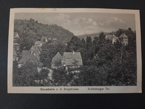 Bensheim d bergstrasse - ak,