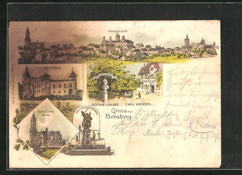 Lithographie bensberg - lithographie,