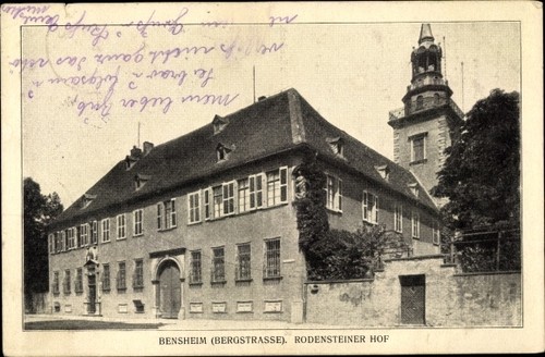 Bensheim der bergstraße - der,