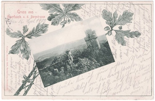 Alte bensheim guss - bensheim,, von