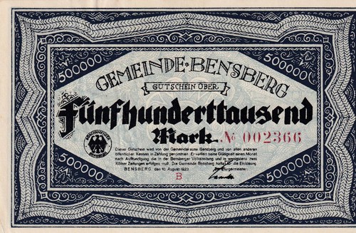 Bensberg gemeinde 500 - gemeinde,