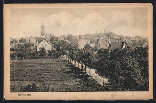 Ansichtskarte bensberg - ansichtskarte,