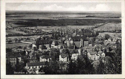 Bensheim der bergstraße - ak,