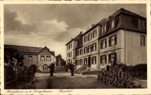 Bensheim der bergstraße - ak, an
