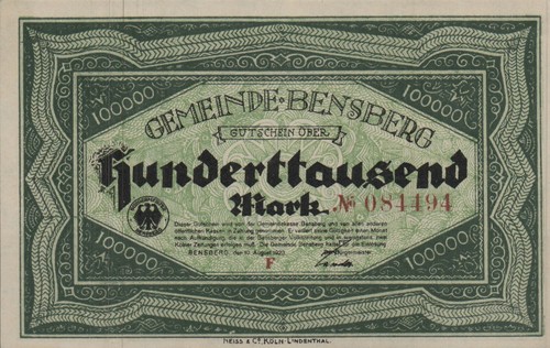 Bensberg gemeinde 100 - gemeinde,