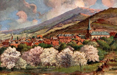 Gruss aus bensheim - ak,