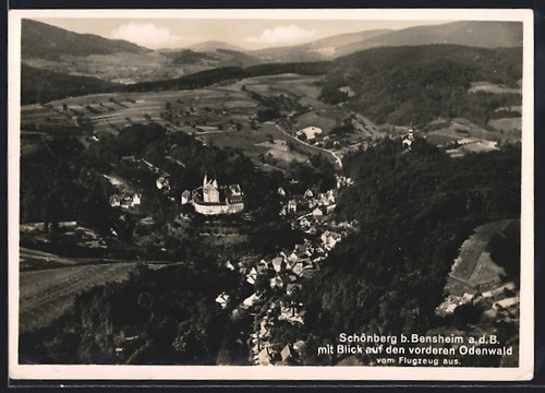 Schönberg bensheim - ak,