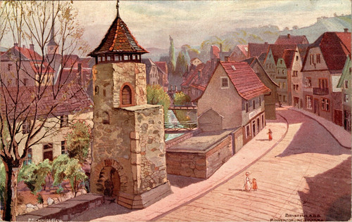 Gruss aus bensheim - ak,