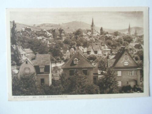 Ansichtskarte bensheim der - ansichtskarte, an