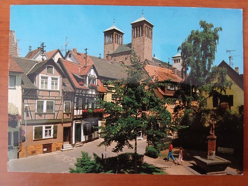 Postkarte 3286 gelaufen - postkarte,