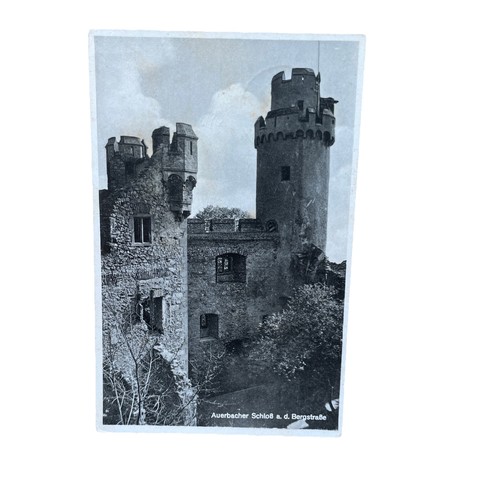 Postkarte auerbach bensheim - postkarte,