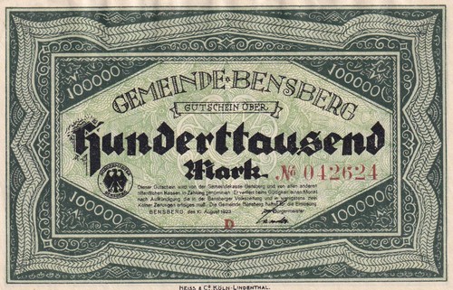 Bensberg gemeinde 100 - -,