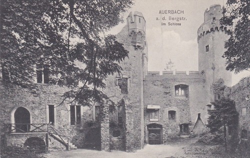 Deutsches reich auerbach - ak, deutsches-reich