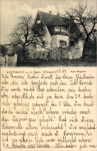 Auerbach bensheim der - an,
