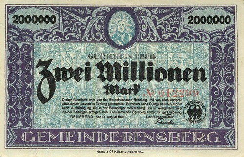 Bensberg gemeinde millionen - gemeinde, 2