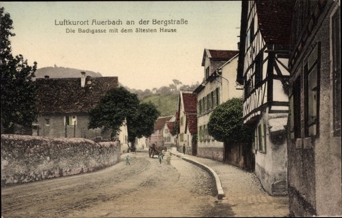 Auerbach bensheim der - ak,
