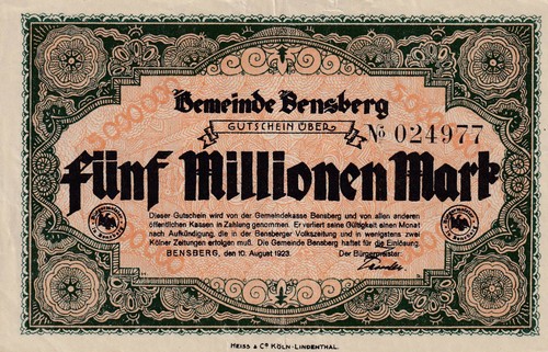 Bensberg gemeinde 5 - -,
